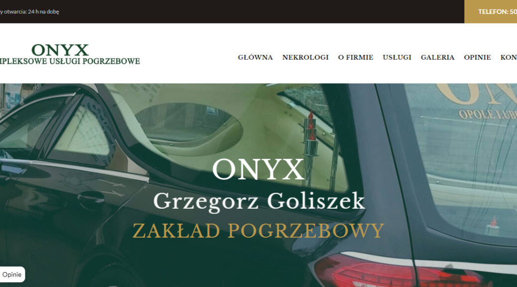 onyx-goliszek.pl - banner
